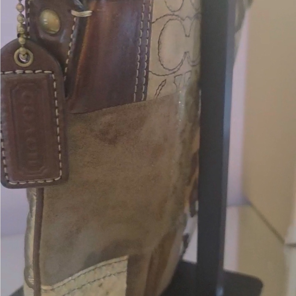 Coach Multicolor Patchwork Crossbody Bag - image 5